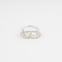 Charger l'image dans la galerie, Bague Art Déco rectangulaire