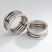 Charger l'image dans la galerie, Bague de la maison Bvlgari, collection B.Zero1 moyen modèle en or gris