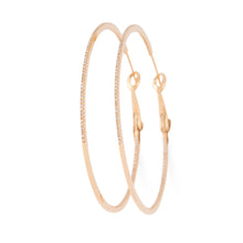 Charger l'image dans la galerie, Créoles en or rose et diamants