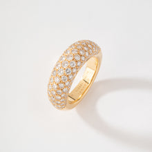 Charger l'image dans la galerie, Bague jonc or jaune en diamant de la maison Chaumet