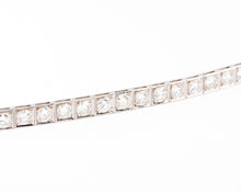 Charger l'image dans la galerie, Bracelet rivière en diamant et platine