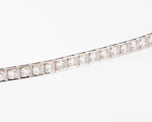 Charger l'image dans la galerie, Bracelet rivière en diamant et platine