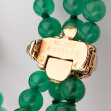 Charger l'image dans la galerie, Bracelet Van Cleef and Arpels en chrysoprase diamants or jaune