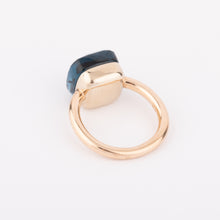 Charger l'image dans la galerie, Bague nudo XL en topaze bleue london blue