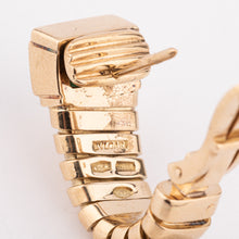 Charger l'image dans la galerie, Boucles d'oreilles de la maison Bvlgari en émeraudes sur or jaune