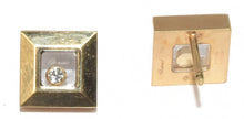 Charger l'image dans la galerie, Paire de boucles d'oreilles Chopard jaune et diamants