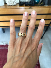 Charger l'image dans la galerie, Bague Chaumet or jaune et diamants Doubles liens