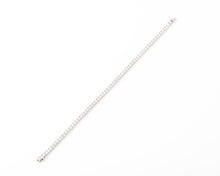 Charger l'image dans la galerie, Bracelet Rivière en Or gris orné de diamant
