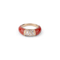 Bague Van Cleef &amp; Arpels, collection Philippine en corail