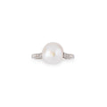 Bague Perle Akoya et platine