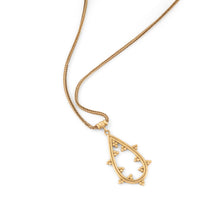 Charger l'image dans la galerie, Chaîne en or jaune et pendentif assorti ciselé du créateur grec Zolotas
