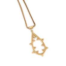 Charger l'image dans la galerie, Chaîne en or jaune et pendentif assorti ciselé du créateur grec Zolotas
