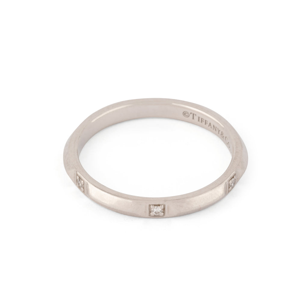 Alliance en platine de la maison Tiffany& Co