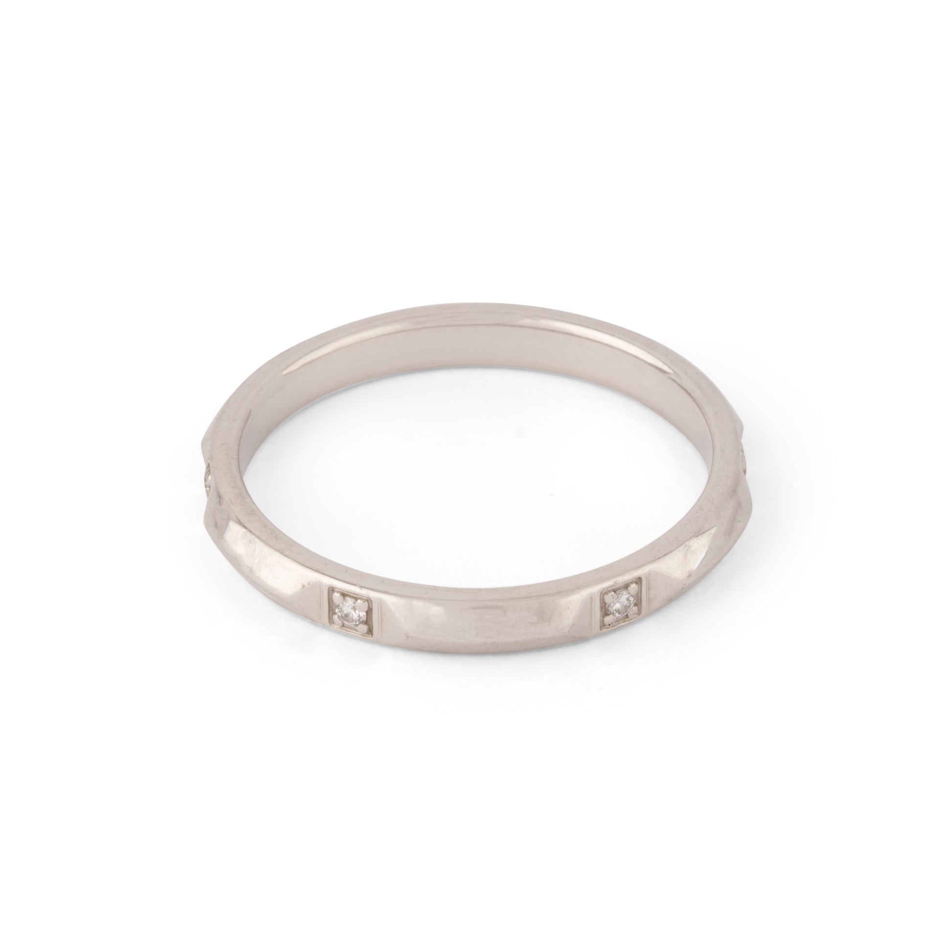 Alliance en platine de la maison Tiffany& Co