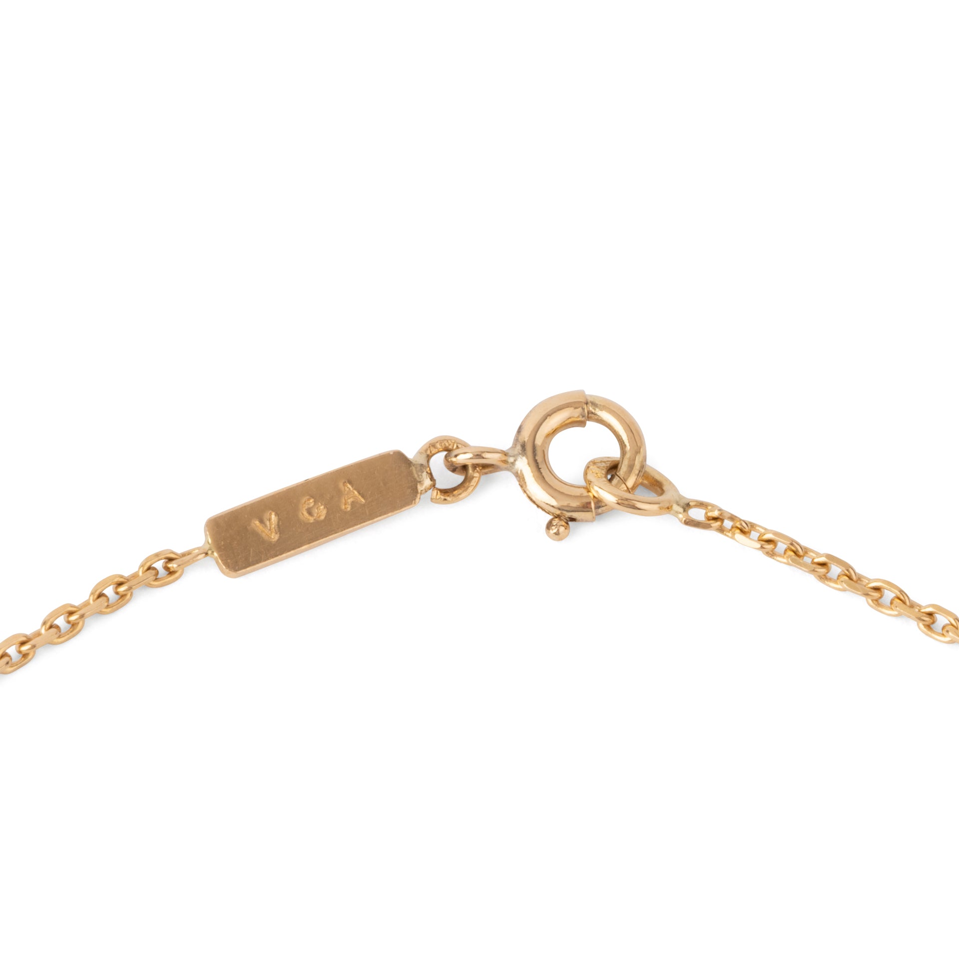 Pendentif or jaune et diamant de la maison Van Cleef and Arpels