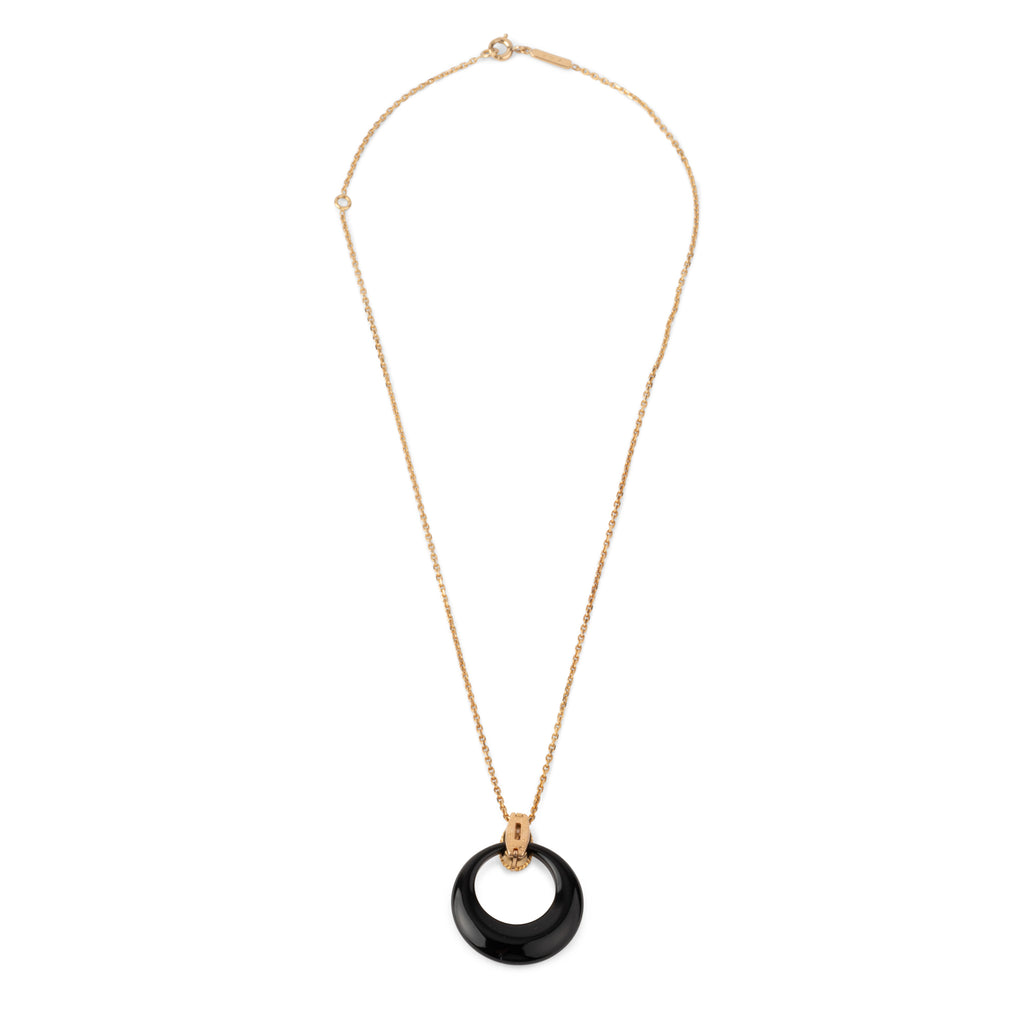 Pendentif or jaune et diamant de la maison Van Cleef and Arpels