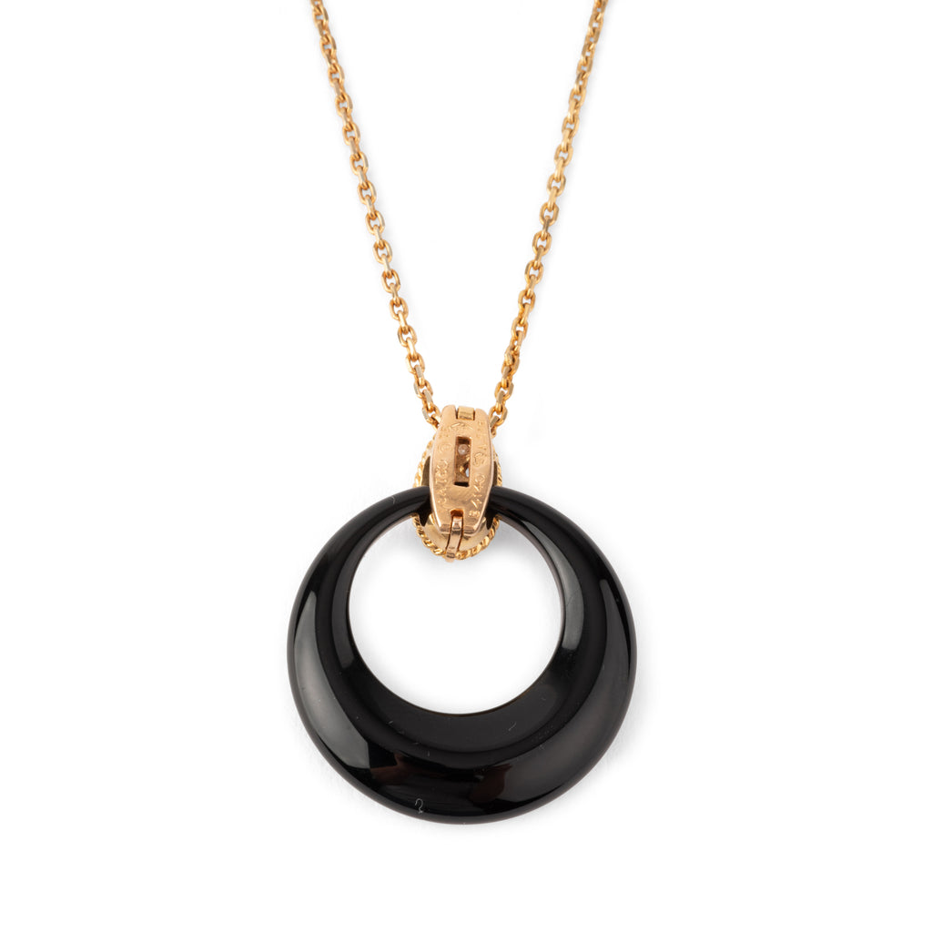 Pendentif or jaune et diamant de la maison Van Cleef and Arpels