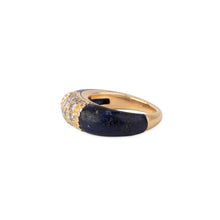 Charger l'image dans la galerie, Bague Van Cleef &amp; Arpels, collection Philippine en or jaune et lapis-lazuli et diamants

