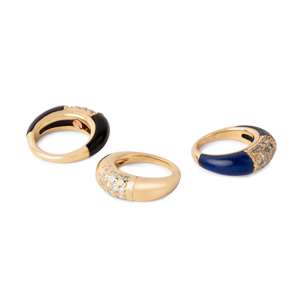 Bague Van Cleef & Arpels, collection Philippine en or jaune et diamants
