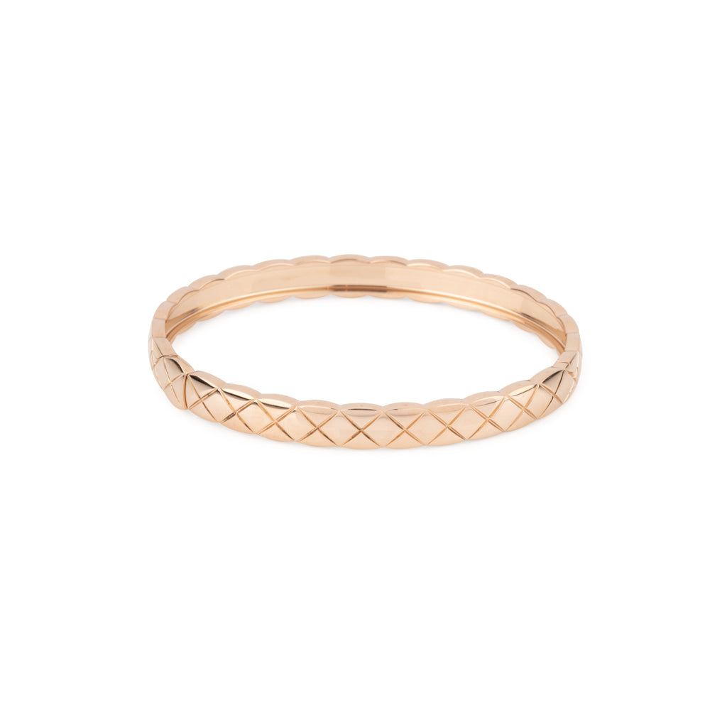 Bracelet en or rose de la maison Chanel, modèle Coco Crush