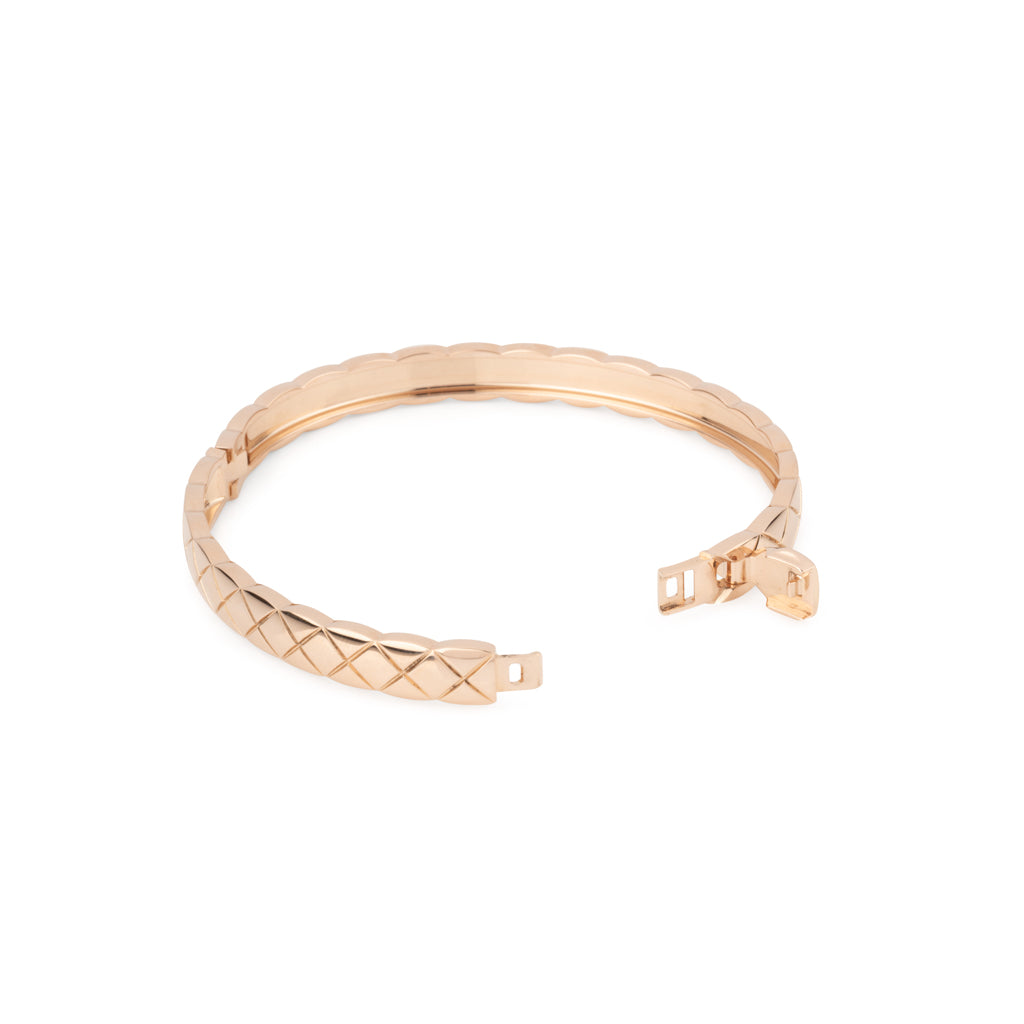 Bracelet en or rose de la maison Chanel, modèle Coco Crush