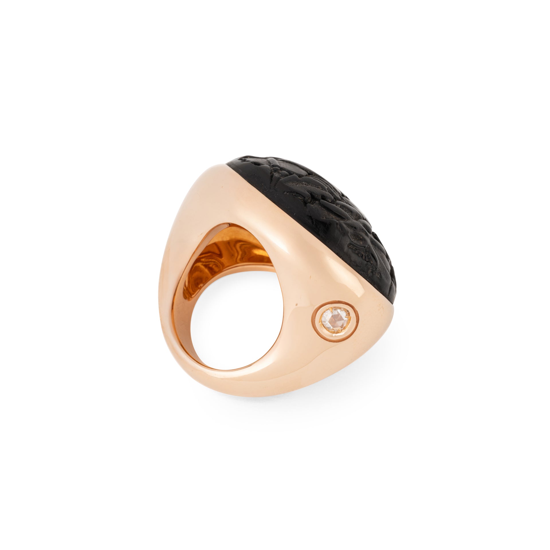 Bague Pomellato collection Victoria en or rose
