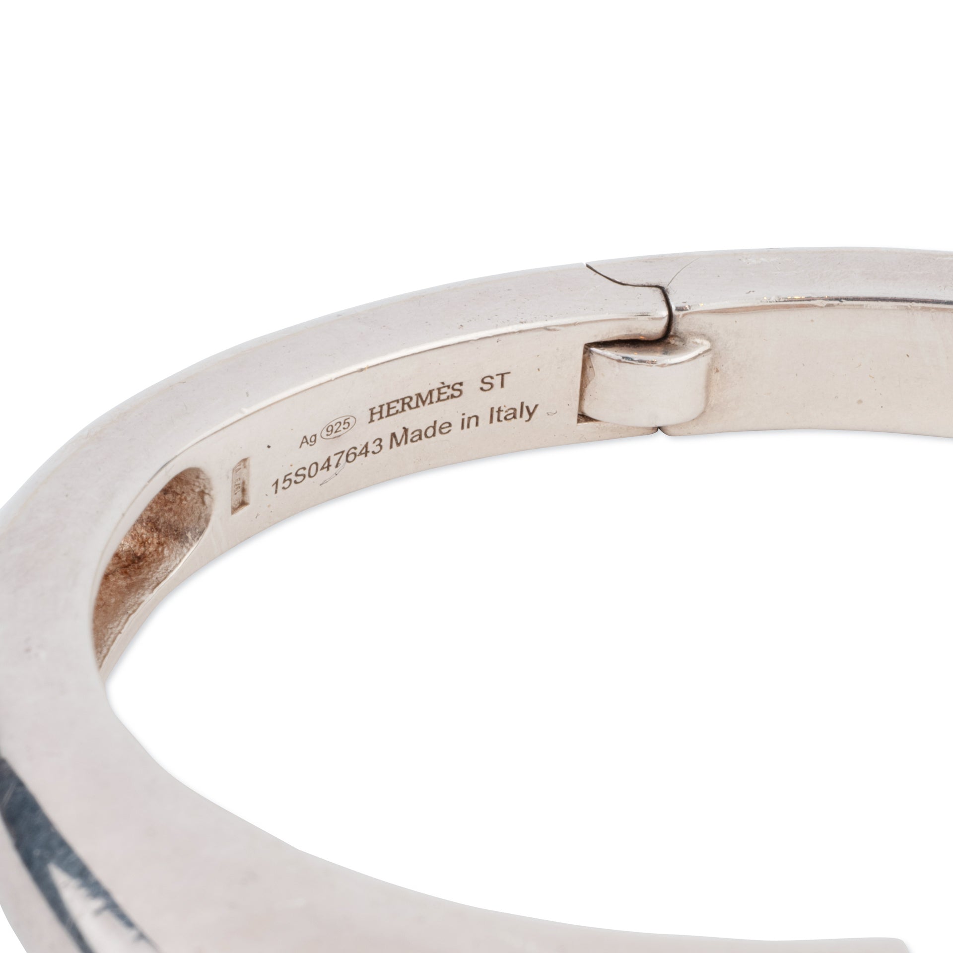 Bracelet Hermès Initiales en Argent