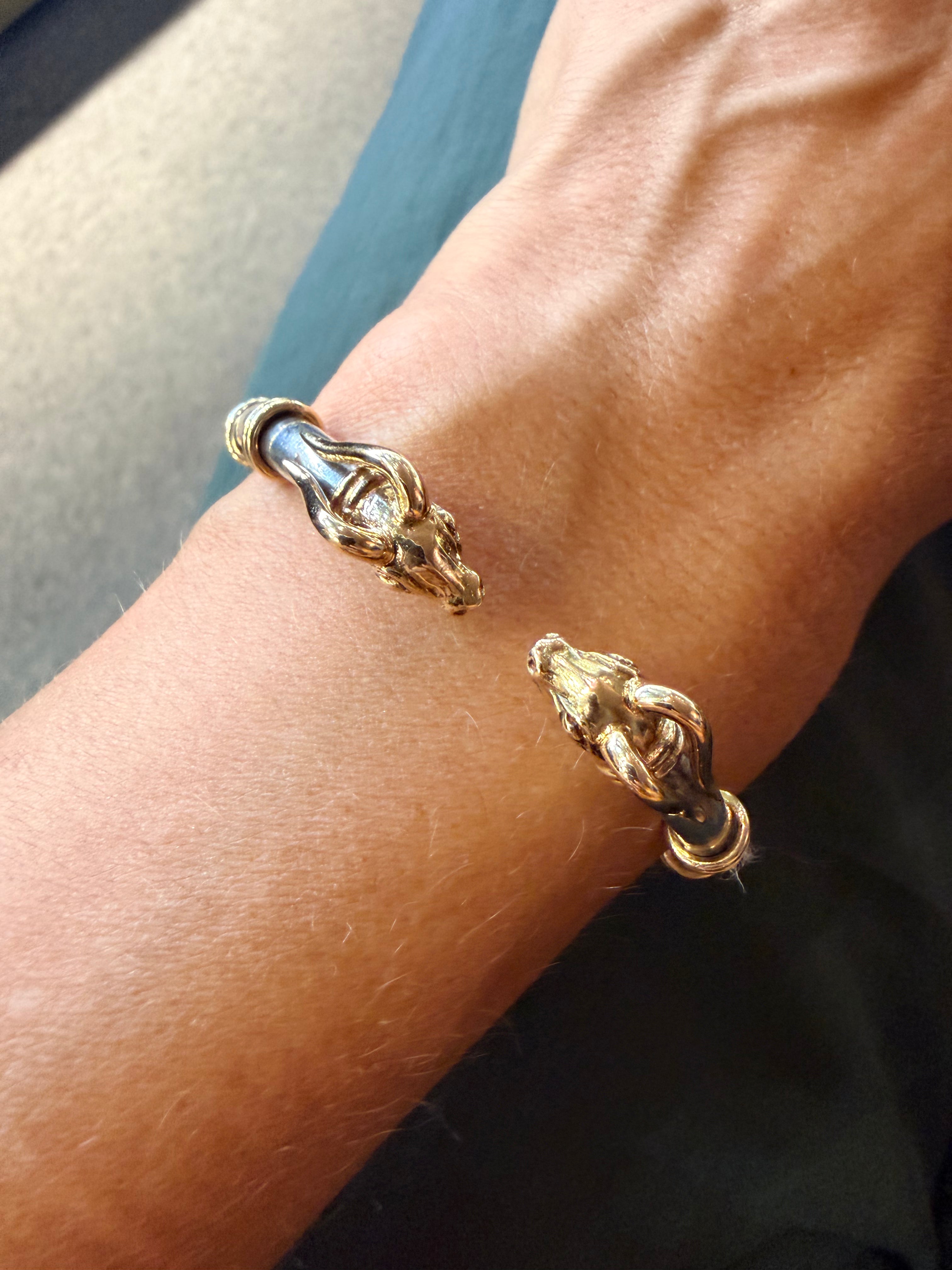 Bracelet en or et argent du créateur Zolotas