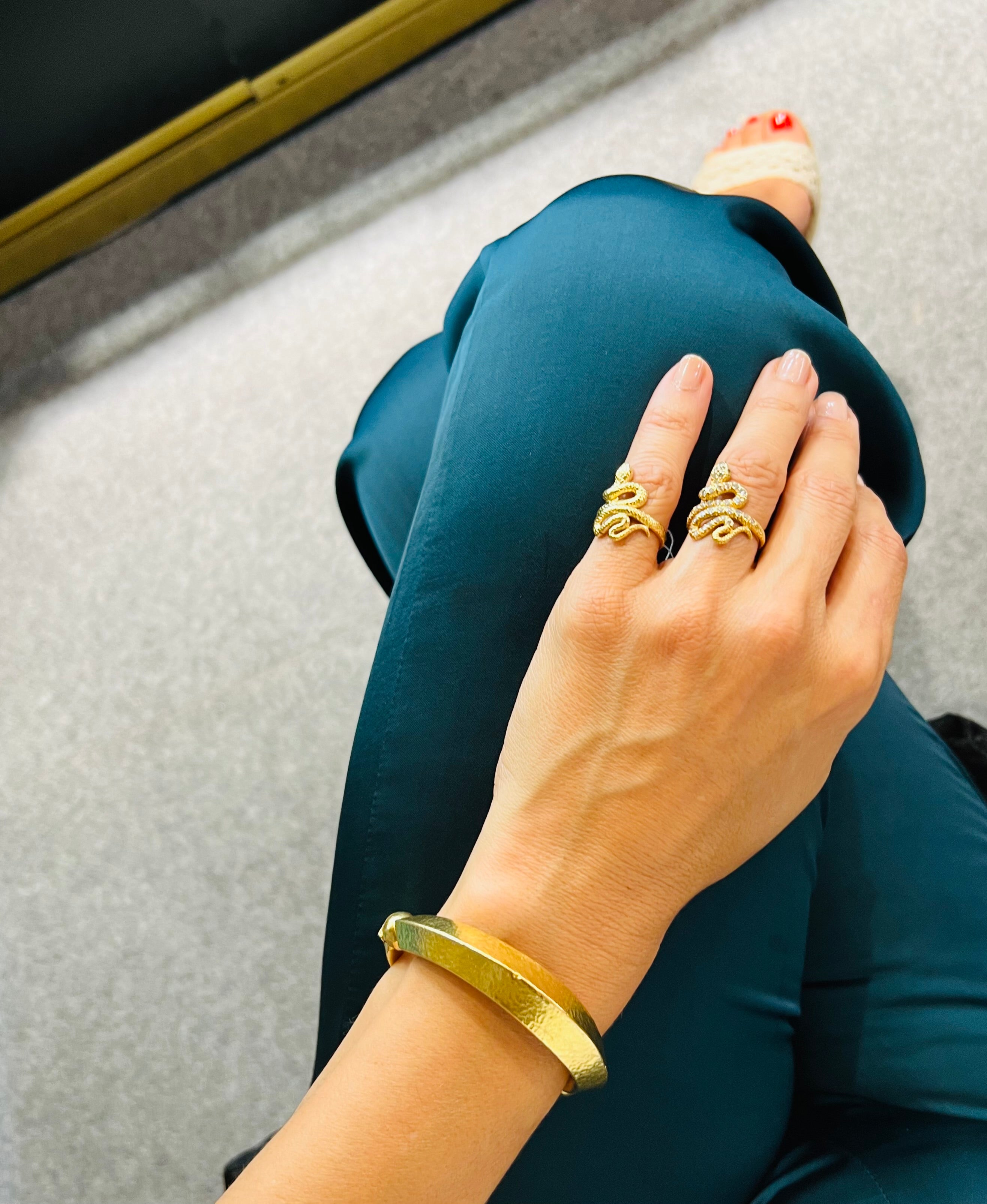 Bague serpent