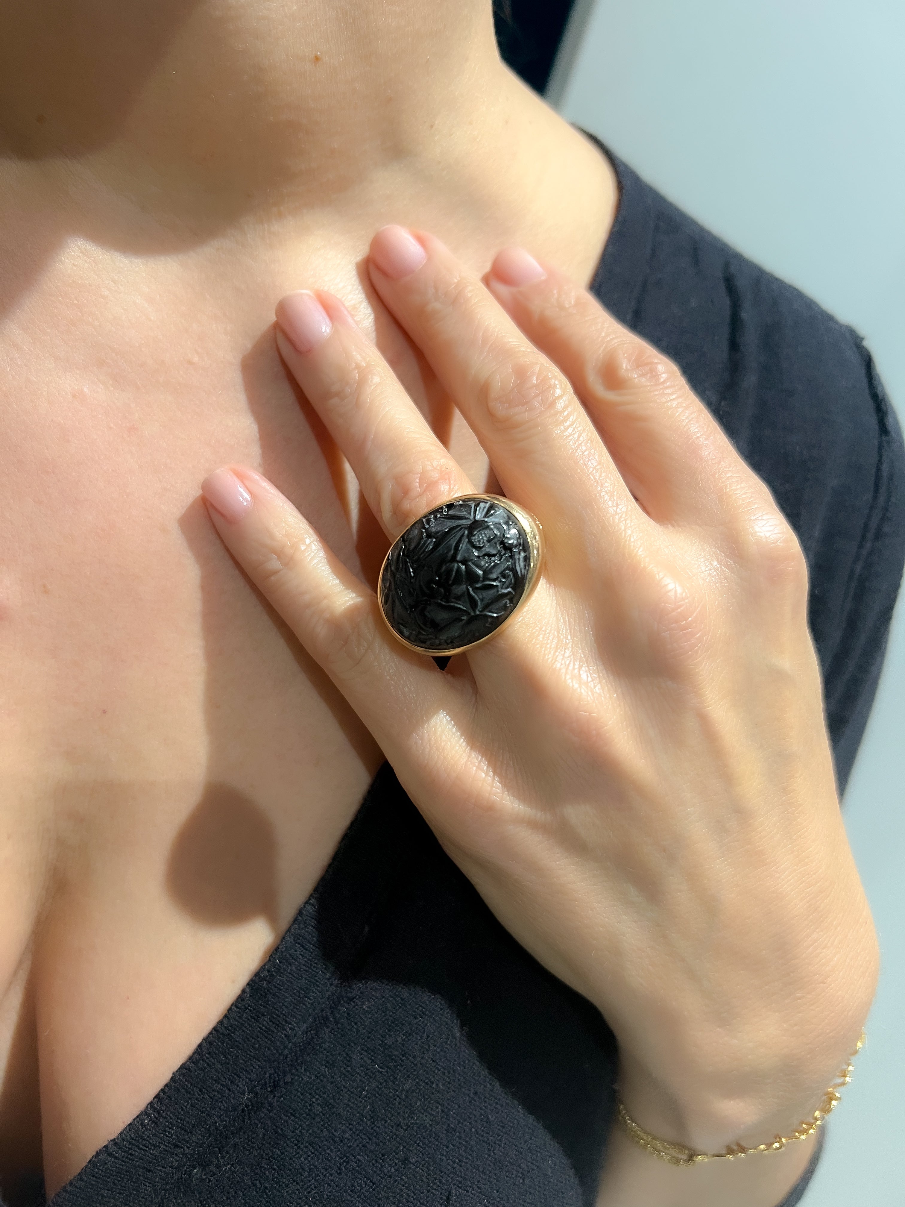 Bague Pomellato collection Victoria en or rose