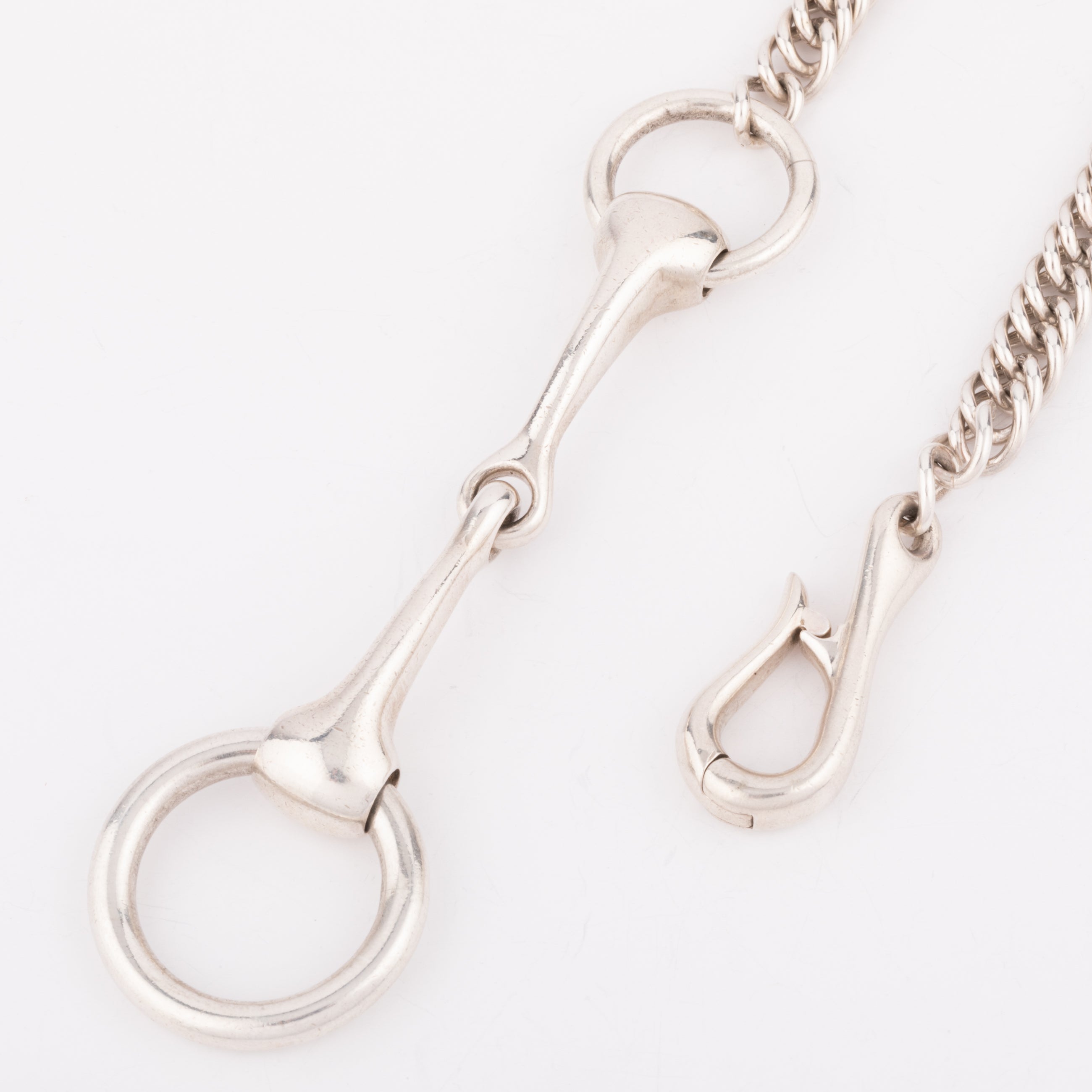 Bracelet de la maison Hermès en argent modèle Mors