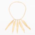 Collier en or H.Stern formant des plumes en or