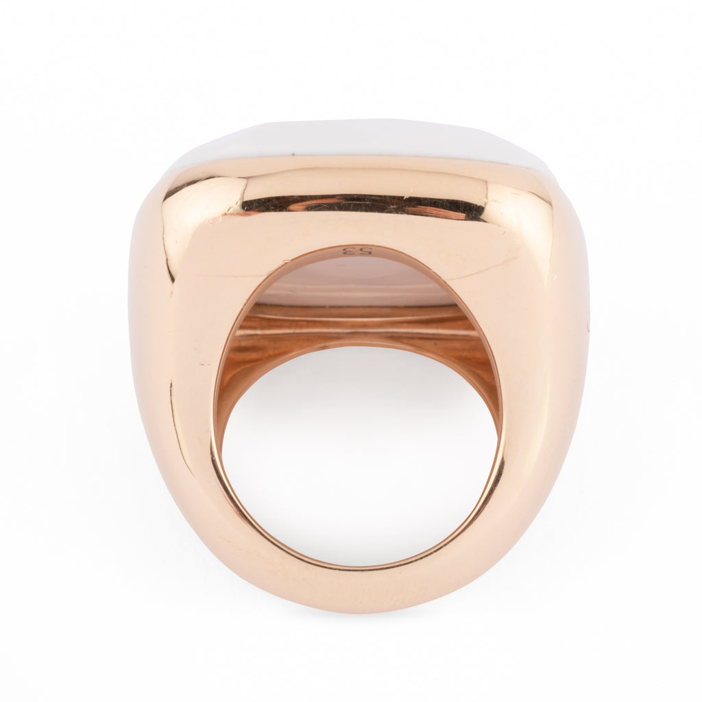 Bague en or rose de la maison Pomellato,modèle Victoria