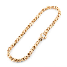 Charger l'image dans la galerie, Collier en or jaune maille jaseron
