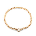 Collier en or jaune maille jaseron