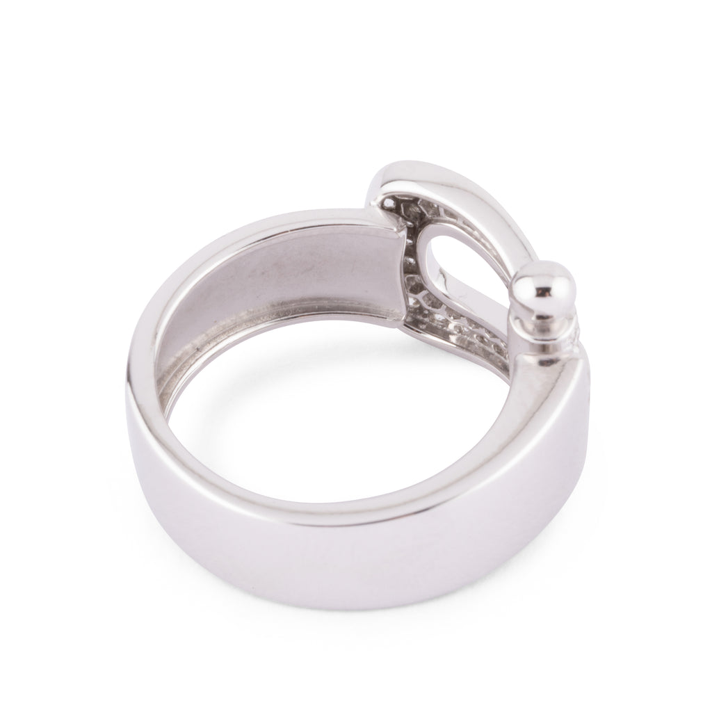 Bague or gris et diamants Fred Force 10
