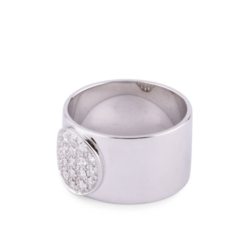Bague de la Maison Dinh Van,modèle Anthea en or gris