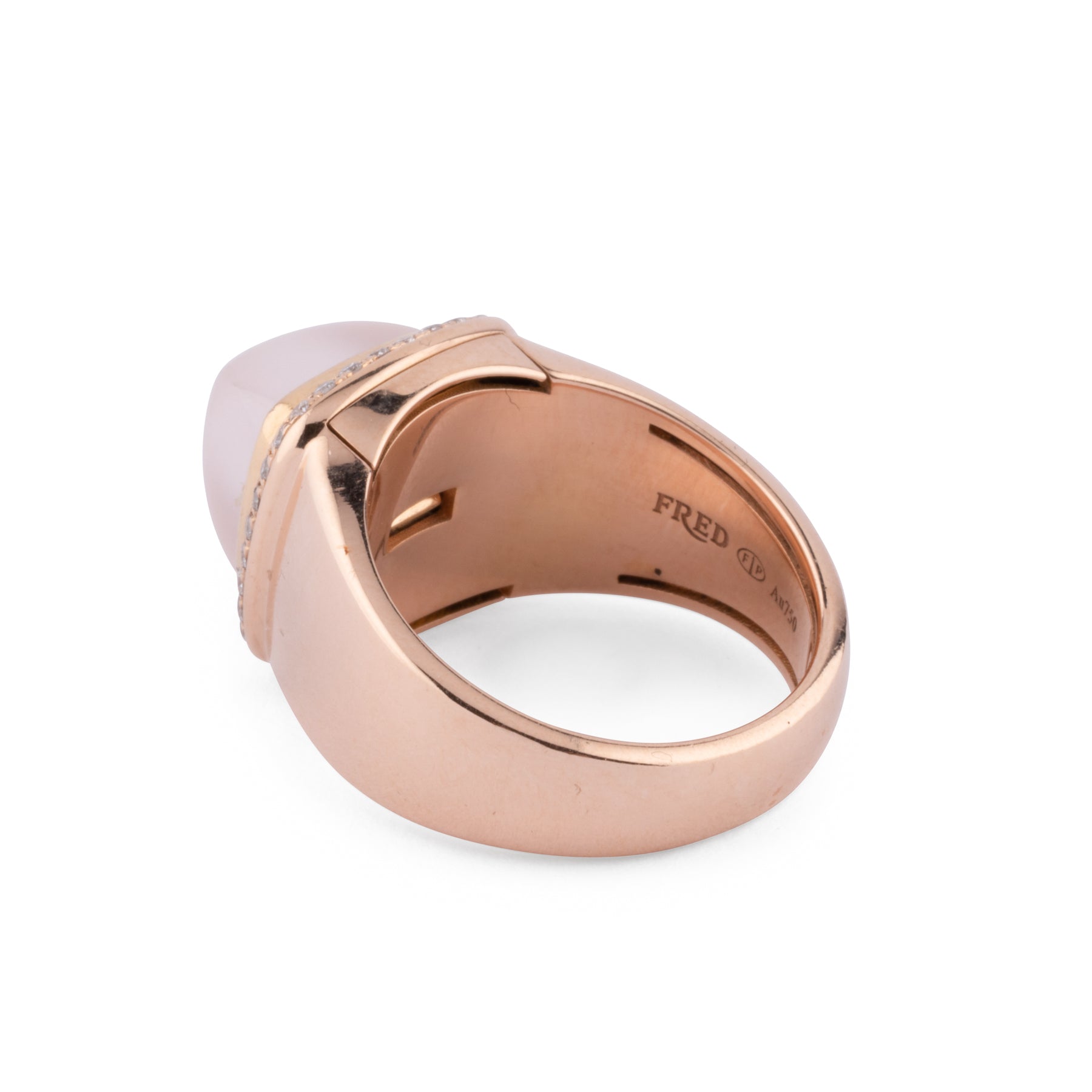 Bague de la maison Fred modèle pain de sucre