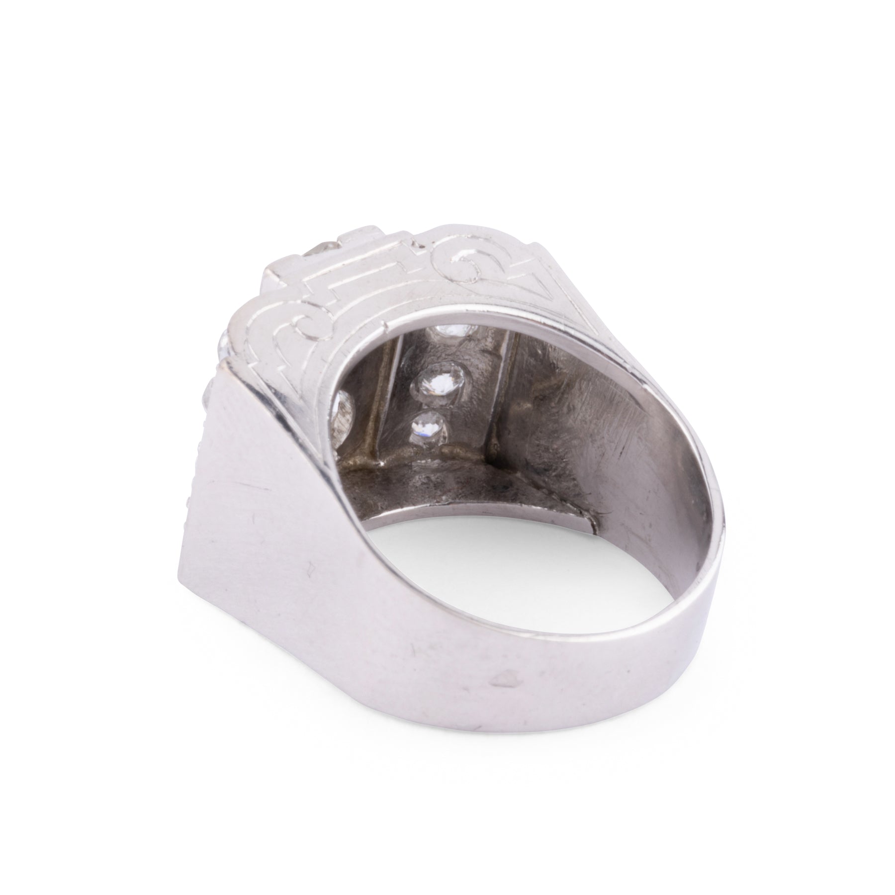 Bague platine en diamant 1930