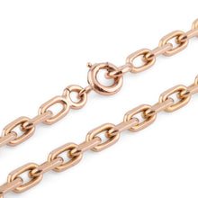 Charger l'image dans la galerie, Collier en or jaune maille força limé
