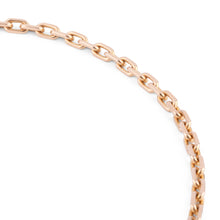 Charger l'image dans la galerie, Collier en or jaune maille força limé
