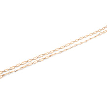 Charger l'image dans la galerie, Collier en or jaune maille força limé
