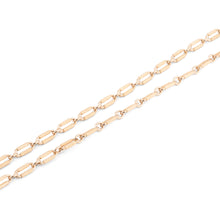 Charger l'image dans la galerie, Sautoir or jaune maillons ovales ciselés
