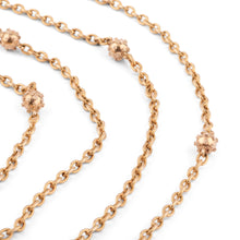 Charger l'image dans la galerie, Sautoir ancien en or jaune orné de petites boules
