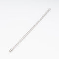 Bracelet riviere et or gris orné de diamant