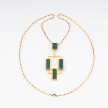 Charger l'image dans la galerie, Un Pendentif géométrique en or jaune
