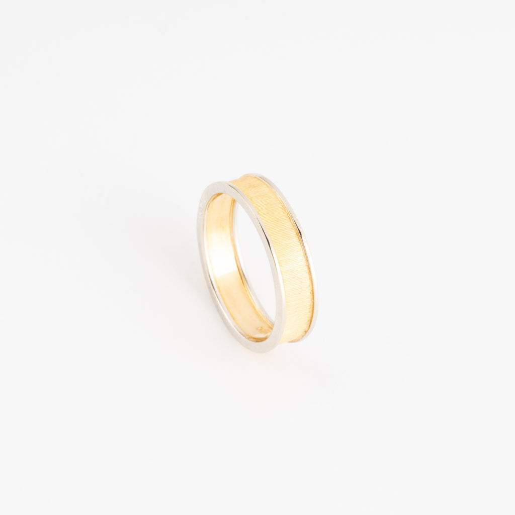 Bague en or ciselé de la Maison Buccellati
