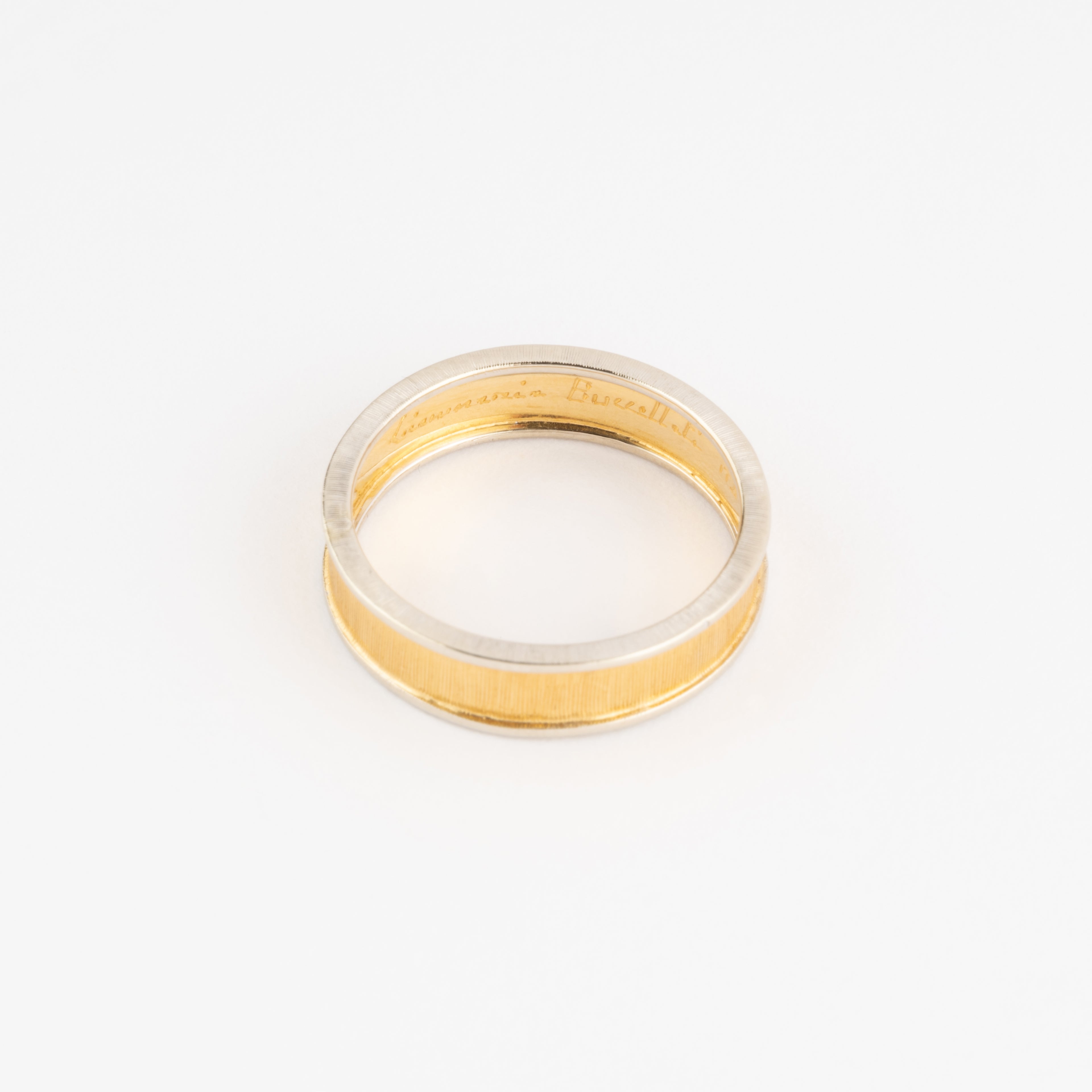 Bague en or ciselé de la Maison Buccellati