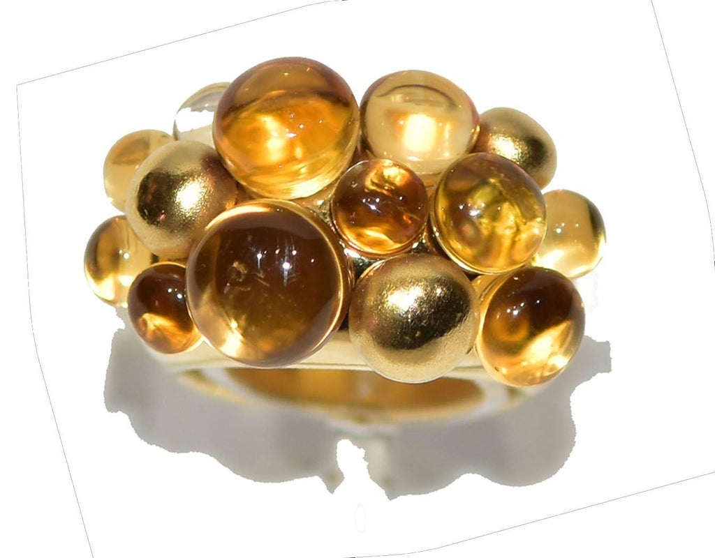 Bague or jaune signée de la maison Pomellato - adalgyseboutique