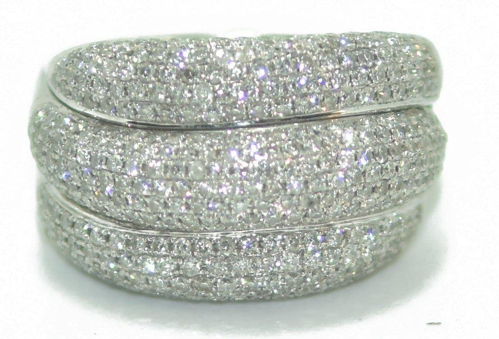 Bague jonc en diamant - adalgyseboutique